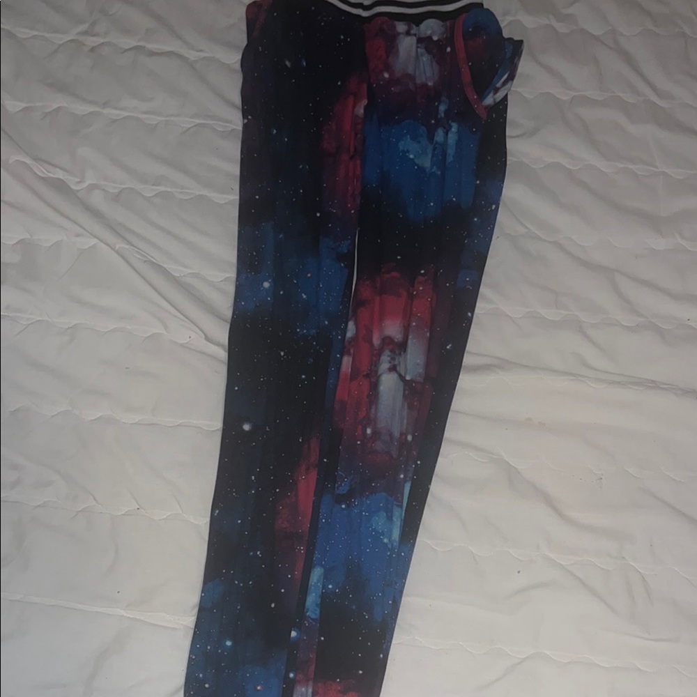Galaxy Print Leggings